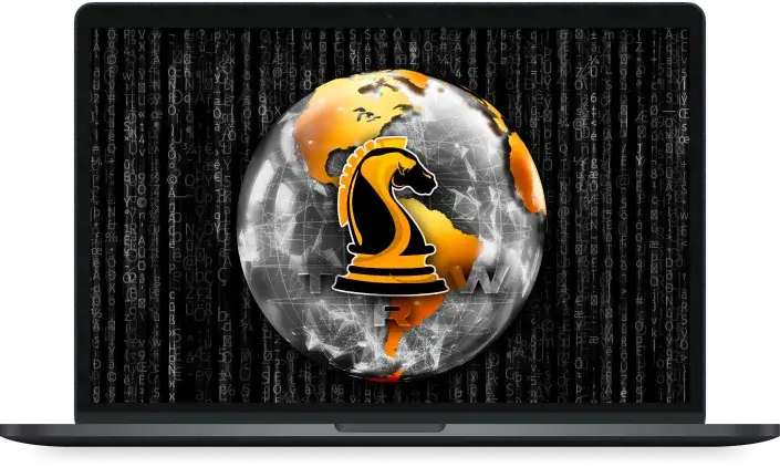 TRW Logo on Laptop